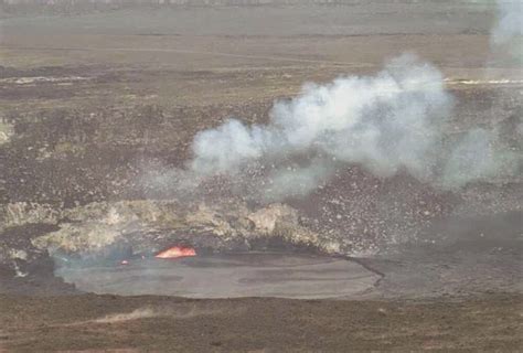 Mec F Expert Engineers Rockfall From The Side Of The Kilauea Crater