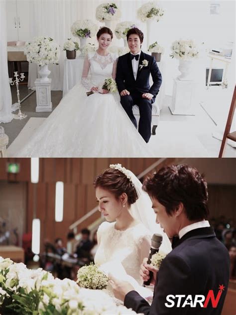 Photos from Kim Jung Hwa & Yoo Eun Sung's wedding ceremony revealed