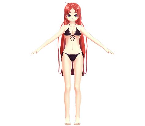 Mmd Nanami Bikini Ritsu Dl By Vanilla Cocoflake On DeviantArt