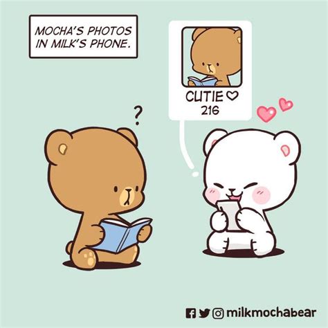 Pin by bánh Bao bánh Vừng on Milk Mocha Bear in 2022 Cute bear