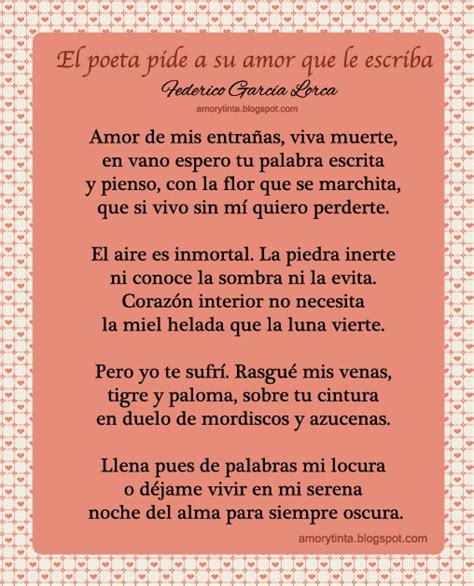 Amor Y Tinta Poemas De Amor Clásicos