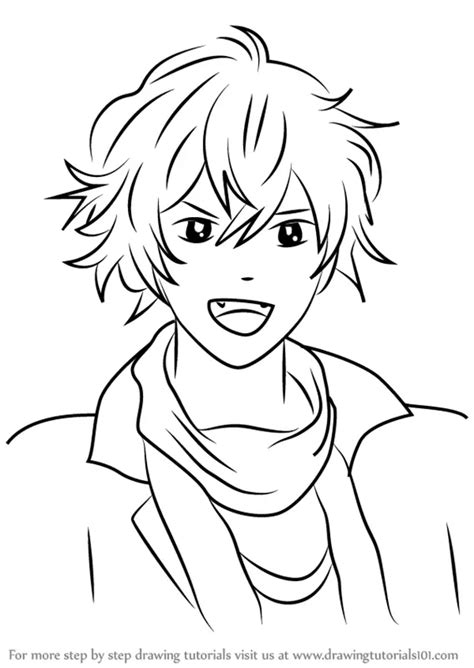 How To Draw Ayato Sakamaki From Diabolik Lovers Diabolik Lovers Step