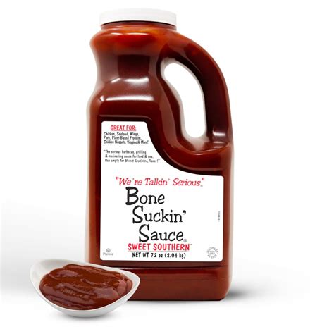 Bone Suckin Sauce® Sweet Southern® 72 Oz All Purpose Barbecue Sau Fords Gourmet Foods