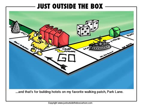 monopoly Archives - Just Outside the Box Cartoon