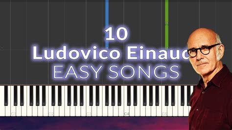 10 Ludovico Einaudi Easy Piano Tutorial Youtube