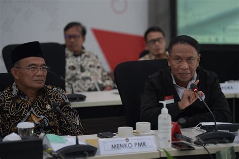 Percepat Target Dbon Menpora Amali Dan Menko Pmk Gelar Rakor Bareng