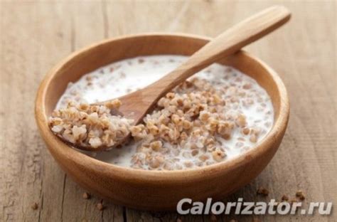 Каша гречневая с молоком - калорийность, состав, описание - Calorizator.ru