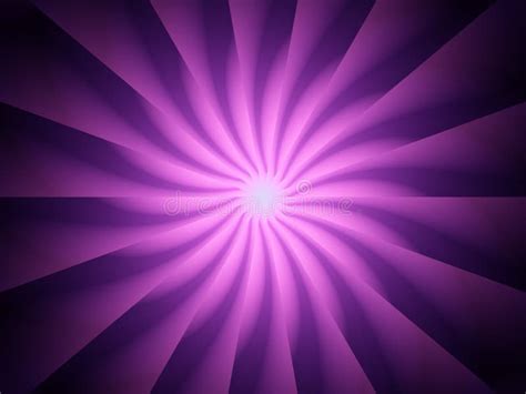 Purple Light Rays Spiral Twirl Stock Illustration Illustration Of