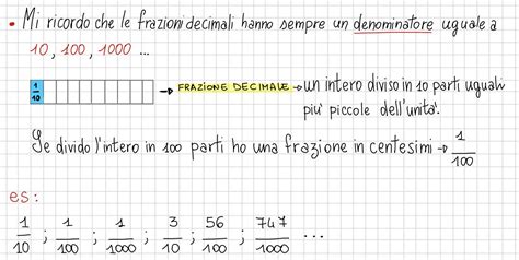 Matematicando In Classe Quarta 10 Dalle Frazioni Ai Numeri Decimali