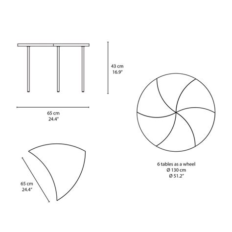 Tradition Pinwheel Multipurpose Side Table