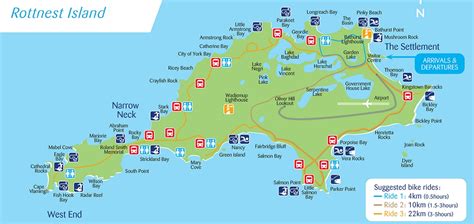 Rottnest Island Bus Map Chrysa Bobinette