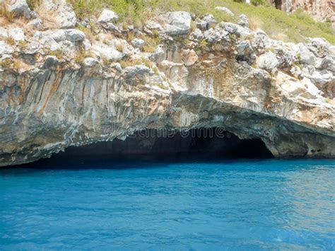 Dino Island On The Coast Of The Cedars Tyrrhenian Sea Italy Stock