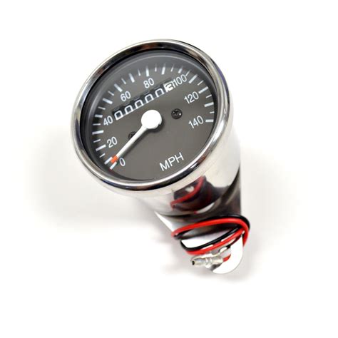 Mini Universal Motorcycle Mechanical Mph Speedo Speedometer Gauge