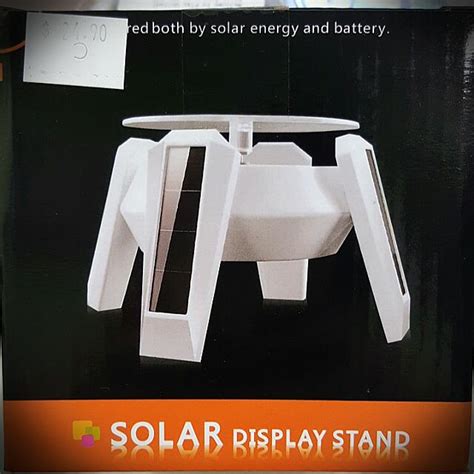Solar Display Stand, Furniture & Home Living, Lighting & Fans, Lighting ...