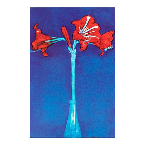 1991 After Piet Mondrian Amaryllis In A Bottle Full Color Parisian Print Chairish