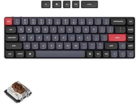 Keychron K7 Pro QMK VIA Ultra Slim Hot Swappable Wireless Bluetooth Custom Mechanical Keyboard