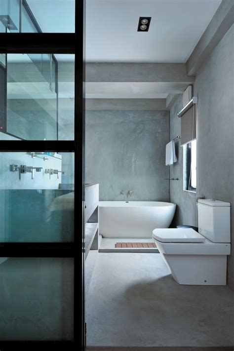 23 Amazing Concrete Bathroom Designs