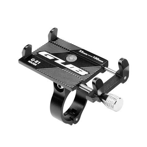 Gub G Aluminium Alloy Cell Phone Holder Black