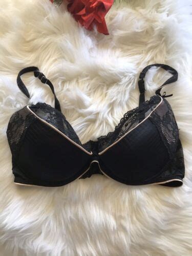 Honey Birdette Bonnie Black Pink Bra 12e 34e 4 Expre Gem