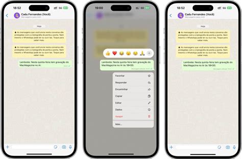 Whatsapp Lançará Opção Para Editar Mensagens Em Breve Macmagazine