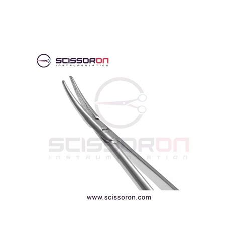 Jacobson Needle Holder TC Dusted Curved Jaws Without Lock Stainless Steel