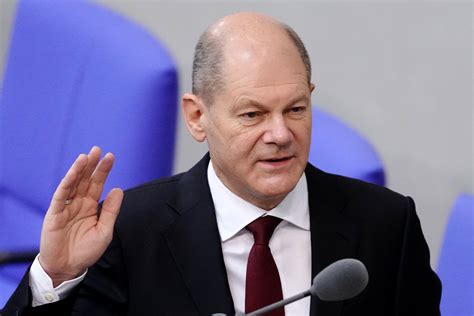 Spd De Kanzler Olaf Scholz Vereidigt