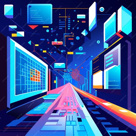 Visuals of code snippets and algorithms showcasing the technical aspect