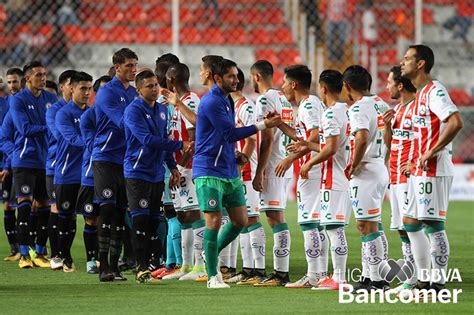 Necaxa Vs Cruz Azul Sab As Qu