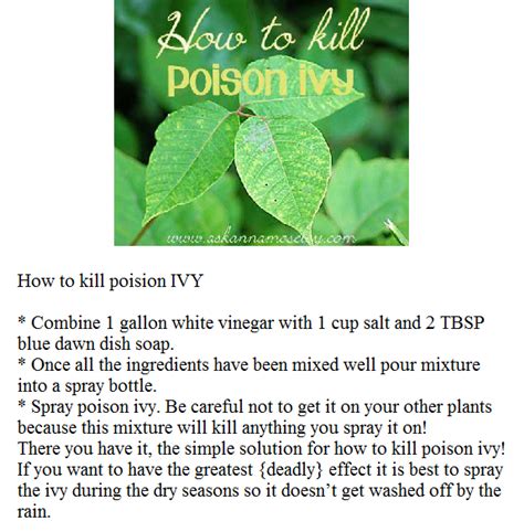 What Kills Poison Ivy Calendardase