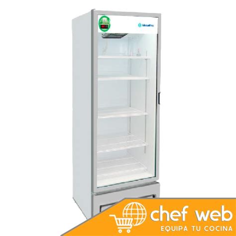 Metalfrio Refrigerador 1 Puerta De Cristal RB450 ChefWeb