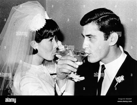 Wedding Of Michele Lee Left And James Farentino February 20 1966