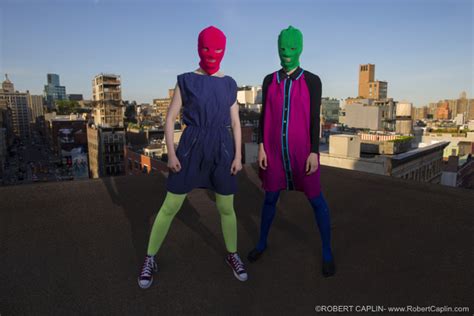 Pussy Riot NYC Photo Shoot Robert Caplin Photography