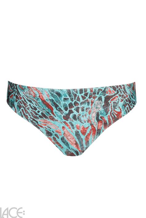 PrimaDonna Swim Riyad Bikini Classic Brief TURQUOISE SEAS Lace Lingerie