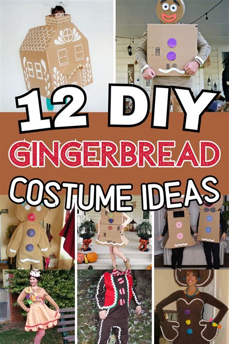 12 Diy Gingerbread Costume Ideas For Sweet Cookie Lovers Julie Ann Art