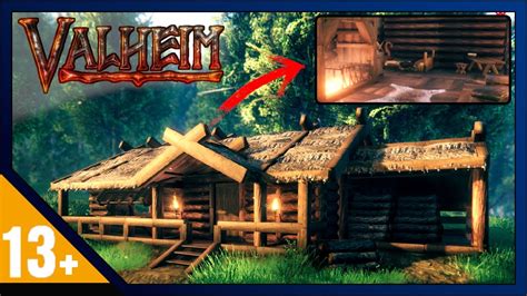 Valheim How To Build Log Cabin Lumberjack Hut Build Guide Youtube