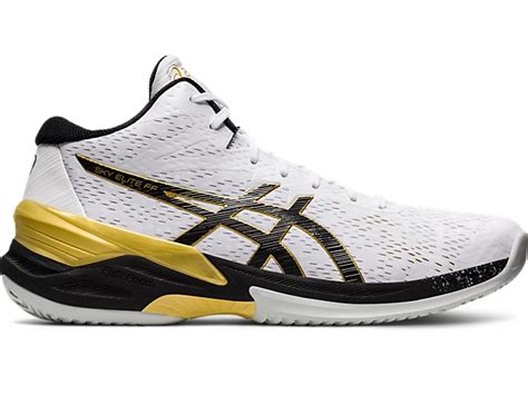 SKY ELITE FF MT | Men | WHITE/BLACK | 배구 & INDOOR & 농구 | ASICS 대한민국