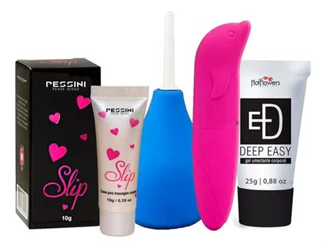 Plug Anal Hot Flowers Kit Sensual 2 Dessensibilizantes Anais 1 Ducha