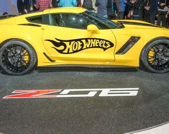 Hot Wheels Decal Etsy