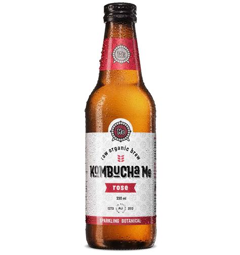 Rose Kombucha Sparkling Botanical Brew