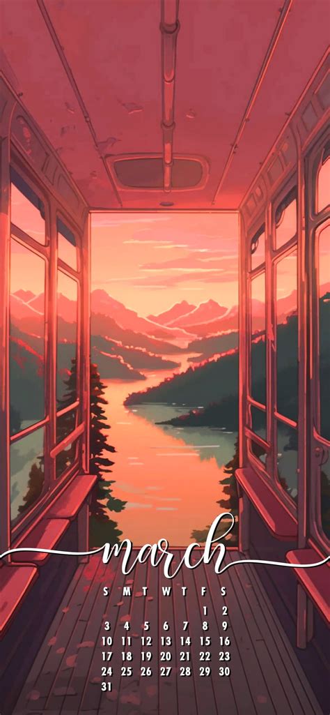 March 2024 Calendar Wallpaper Tubewp