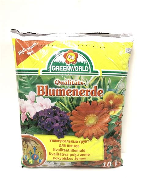 Грунт для цветов универсальный Greenworld 10 л