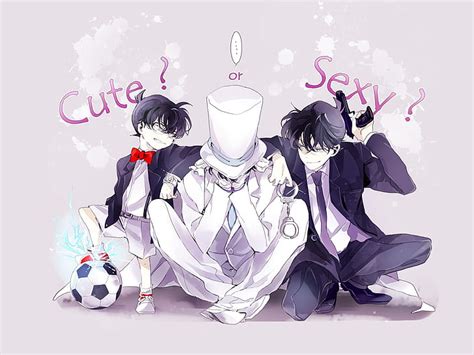 1366x768px | free download | HD wallpaper: Anime, Detective Conan, Kaito Kuroba, Shinichi Kudo ...