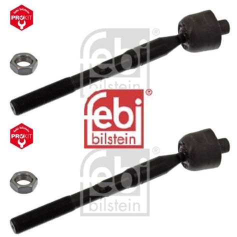 2x Axialgelenk für Spurstange febi bilstein 43229 2 Spurstangen Set