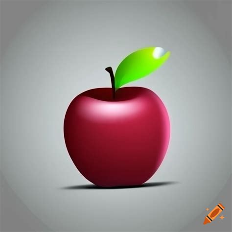 Colorful Apple Clip Art On A Solid Background On Craiyon Clip Art Library