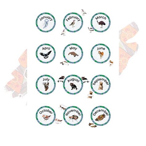 Australian Animal Birthday Chart Tipiac