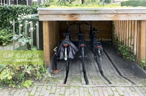 Front Garden Bike Shed Fasci Garden