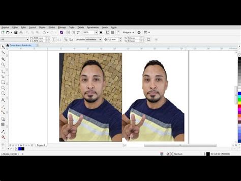 Como Tirar O Fundo Da Imagem No Corel Dicas De Corel Draw Youtube