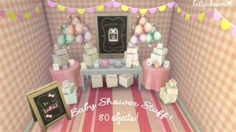 brittpinkiesims: The Sims 4: Baby Shower... - Strictly Simlish