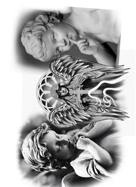 Pin By Darren Cee On Angel Tattoos Chest Tattoo Drawings Chest