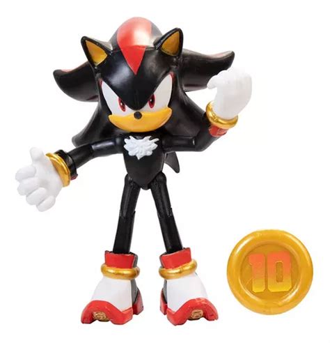 Boneco Shadow Articulado Sonic The Hedgehog Jakks Original